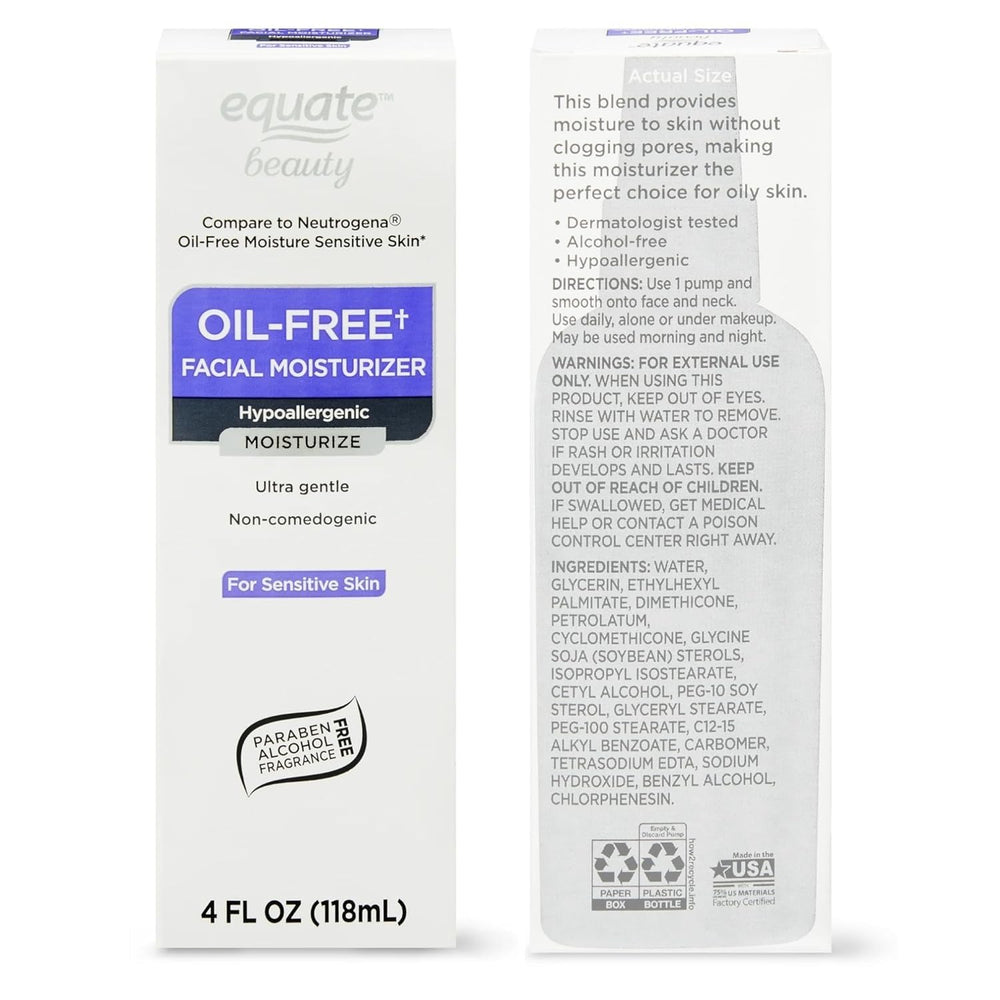 Basket Goods Equate Beauty glycerin ingredient close-up highlighting moisture support