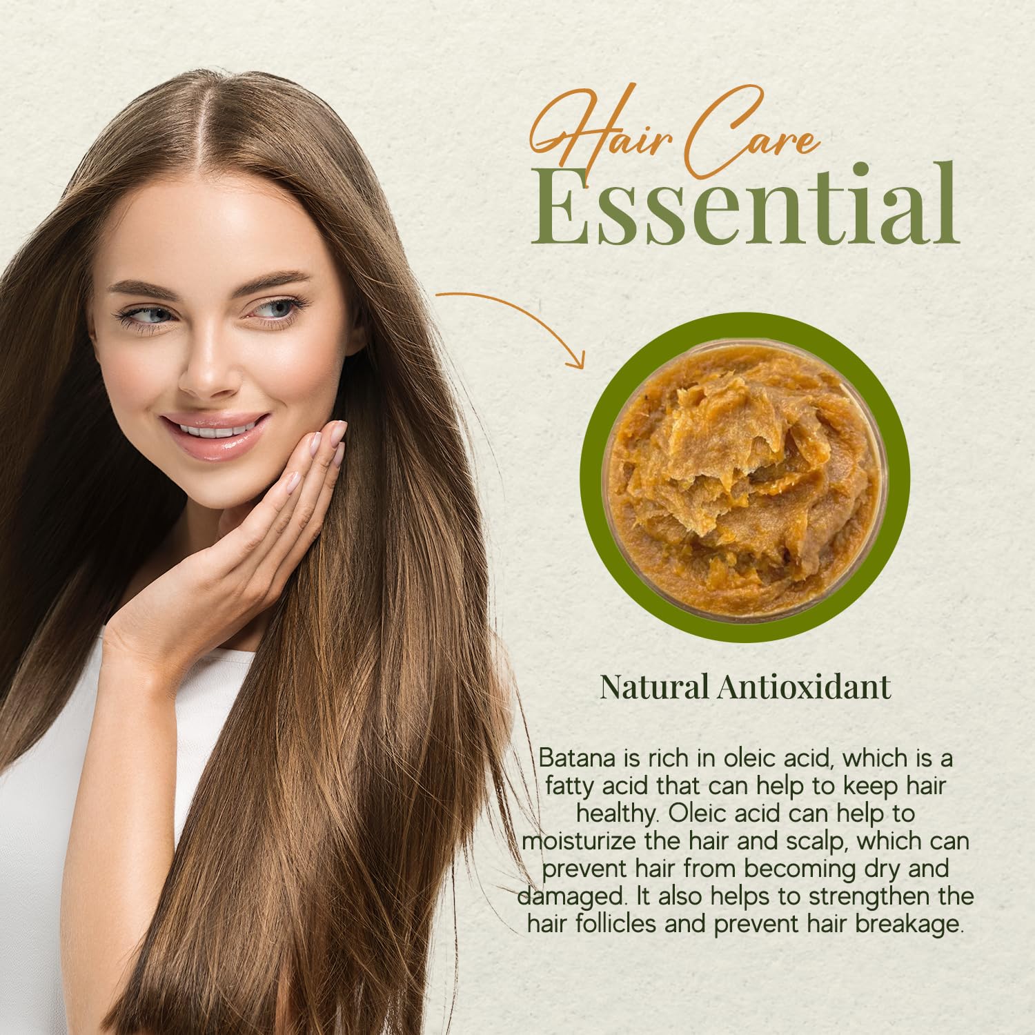 Amber glass container preserves Batana oil’s natural potency.