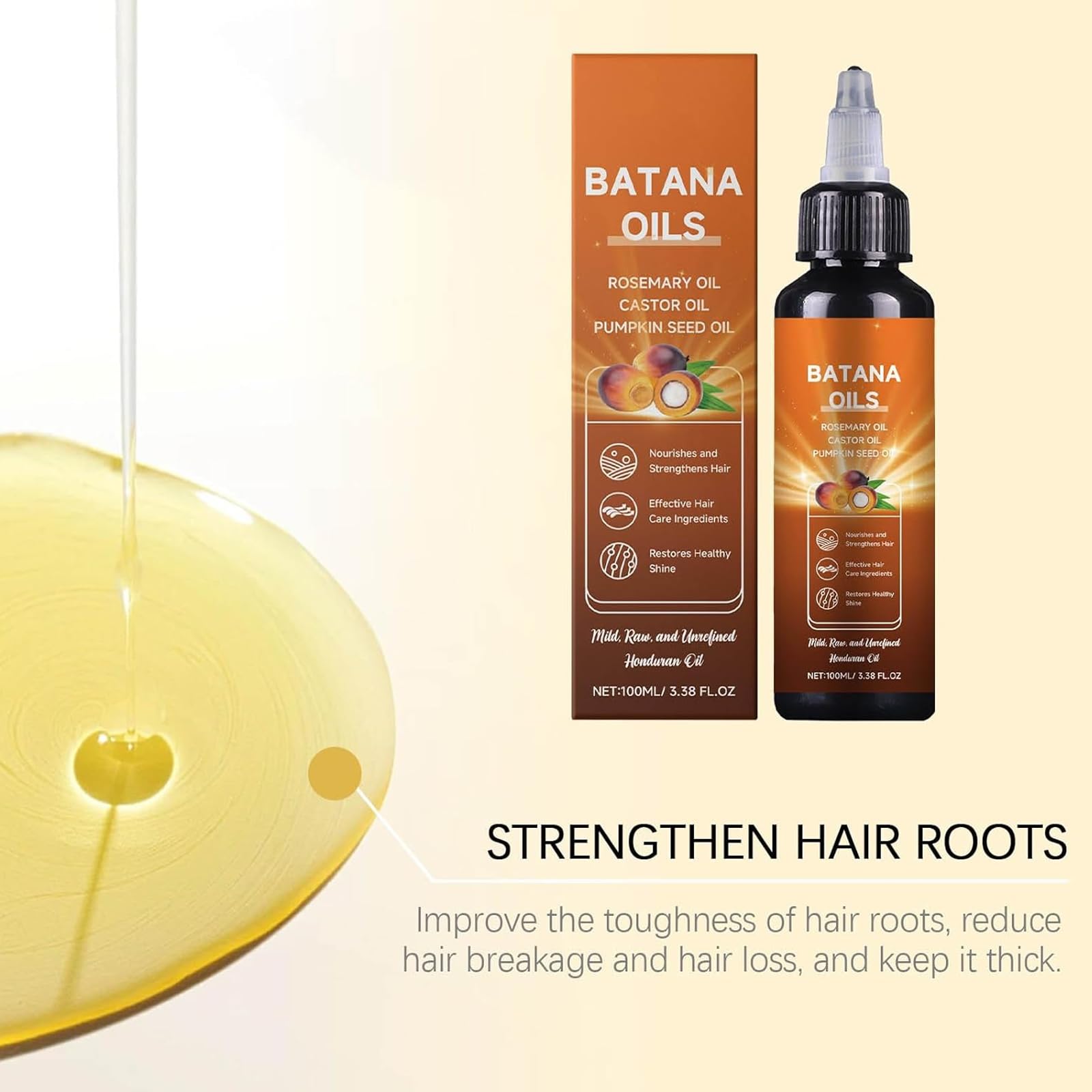 Batana Oil application massage demonstrates scalp absorption technique