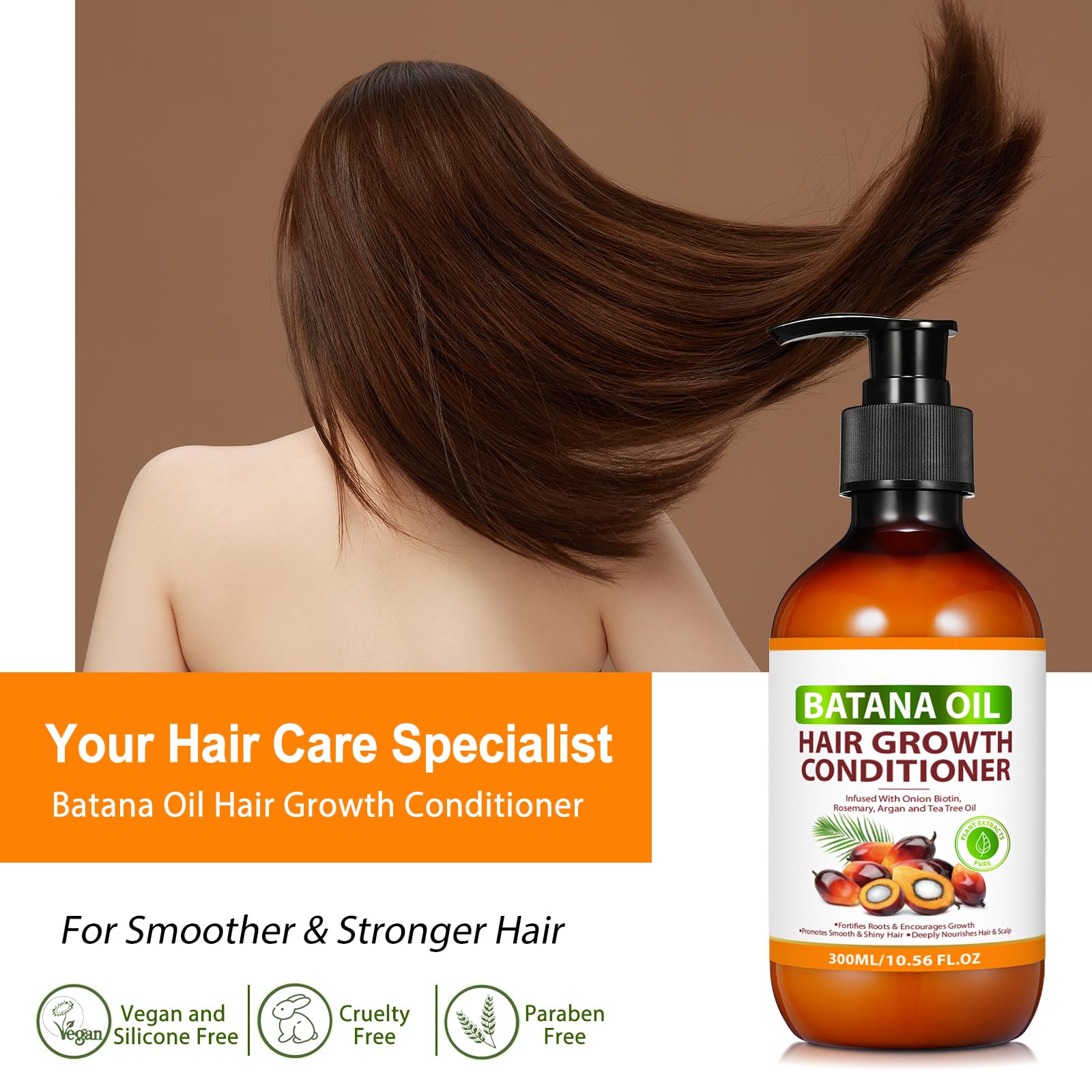 Unisex Batana Oil Conditioner packaging indicates suitability for men and women