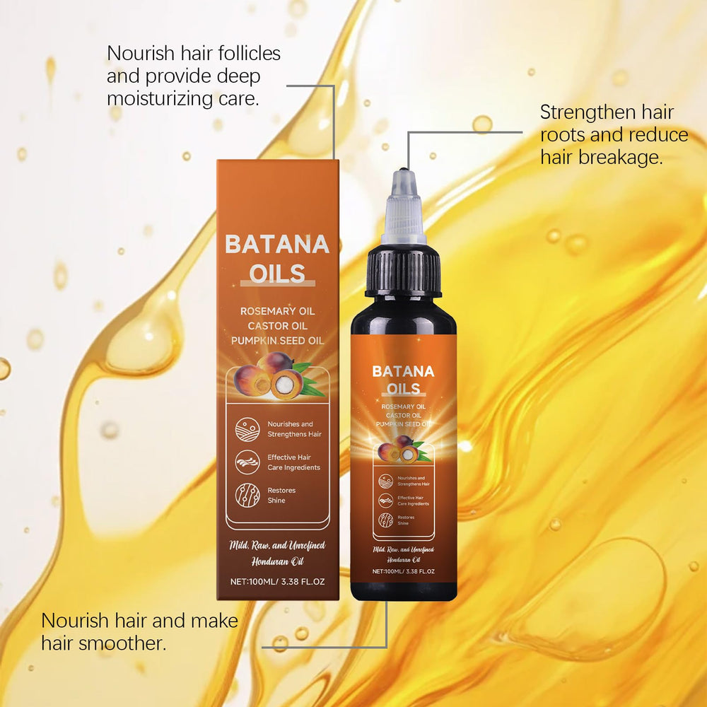 Batana Oil nourished hair shine suggests softer, hydrated strands