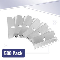 Bates Choice carbon steel single-edge blades deliver durable, clean cuts