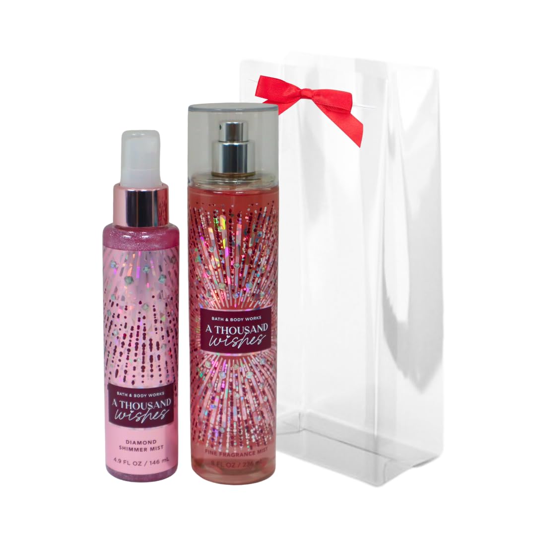 Bath & Body Works A Thousand Wishes fragrance mist bottle for everyday allure.