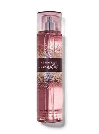 Bath & Body Works A Thousand Wishes lotion bottle for smooth hydration