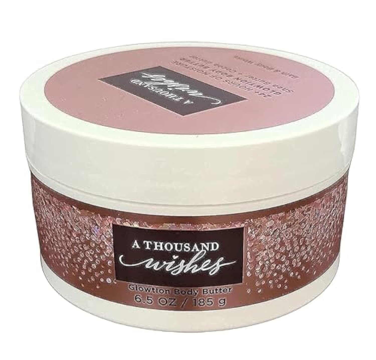 Bath & Body Works A Thousand Wishes body butter jar for lasting hydration and smooth skin.