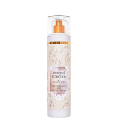 Bath & Body Works Always & Forever fragrance mist bottle for refreshing spray.