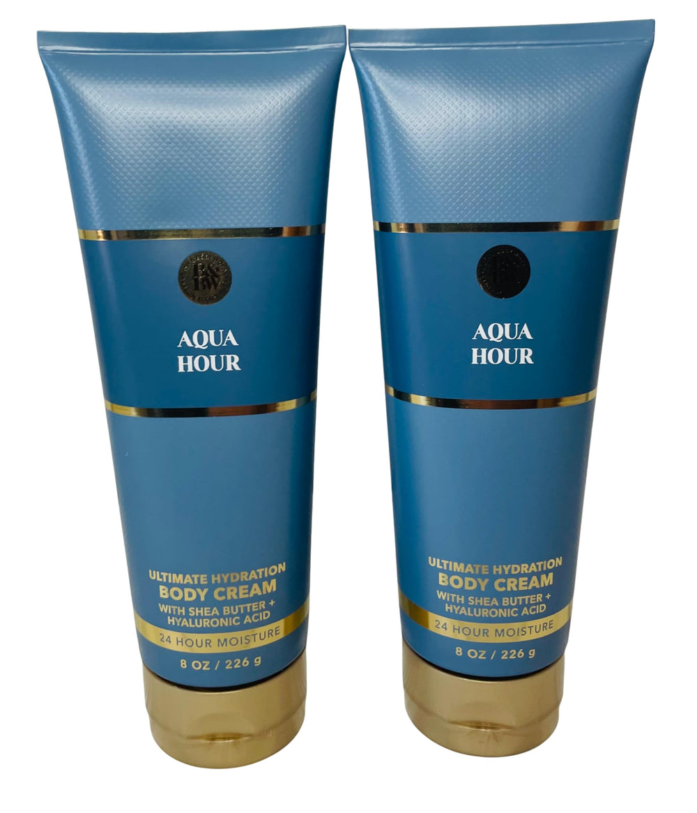 Bath & Body Works Aqua Hour Ultimate Hydration 2-pack front view for deep moisture
