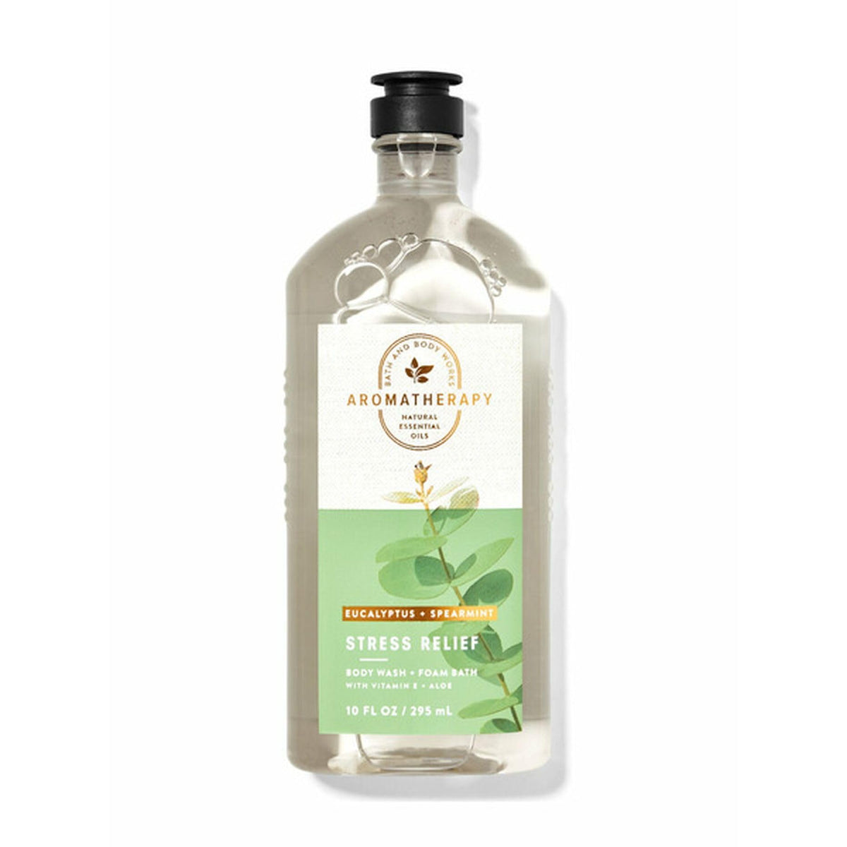 Bath & Body Works aromathérapie douche-mousse, Eucalyptus et menthe poivrée, revitalisant et frais.
