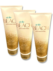 Bath & Body Works At the Beach 3-pack body cream tubes displayed for daily hydration
