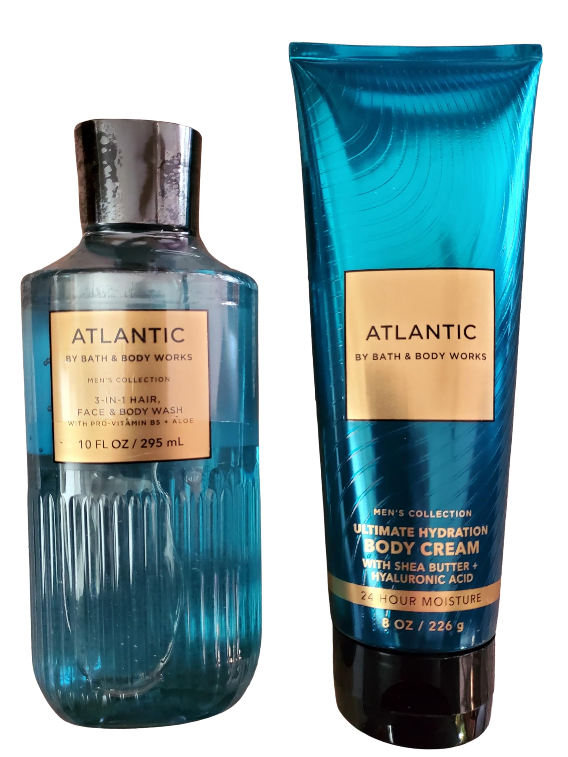 Bath and Body Works Atlantic Ultimate Hydration Cream bottle supports deep moisture for daily skin care.