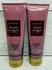 Bath & Body Works Blush Cardigan notes raspberries violet amber for a cozy scent.