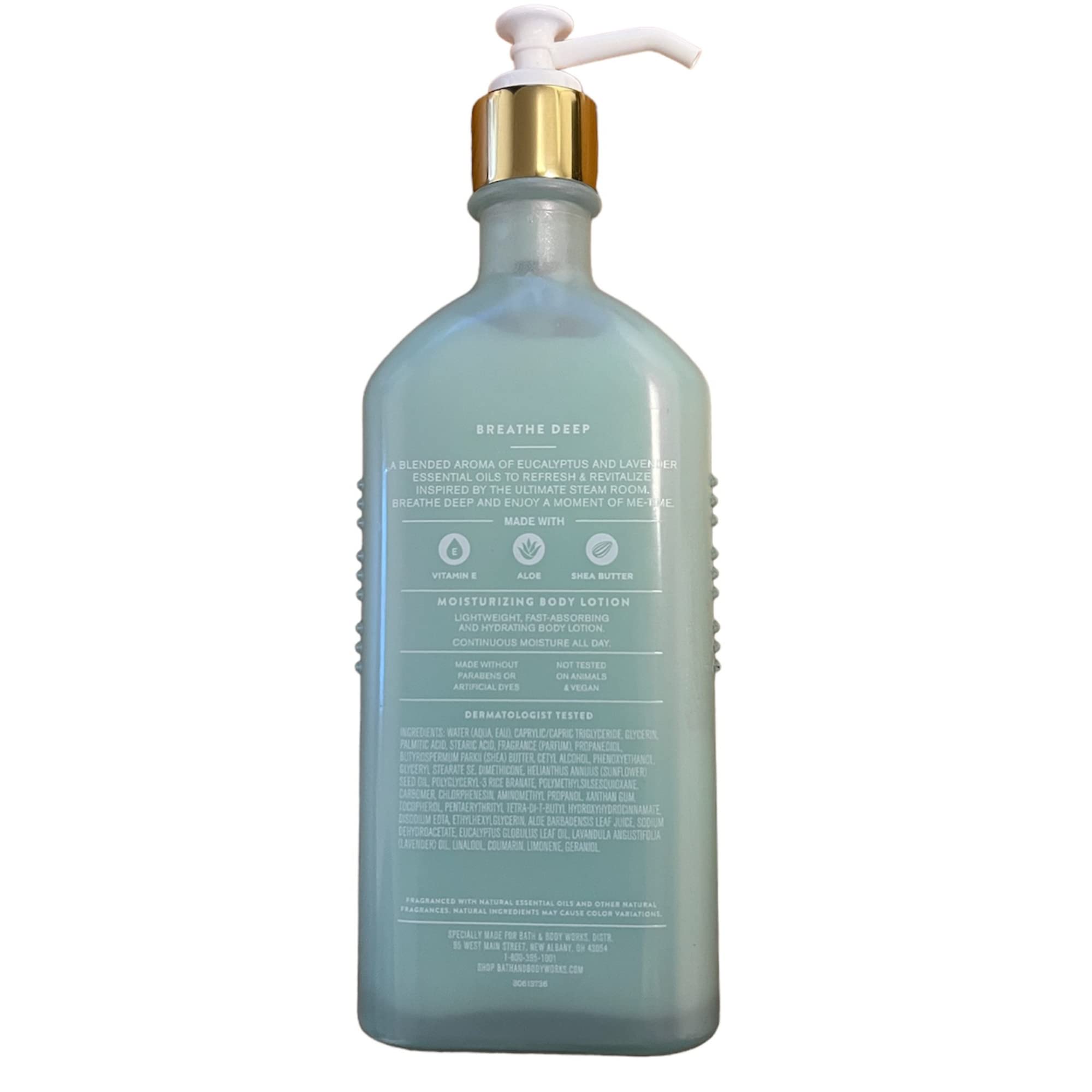 Bath & Body Works Breathe Deep gift set display ready for pampering routines