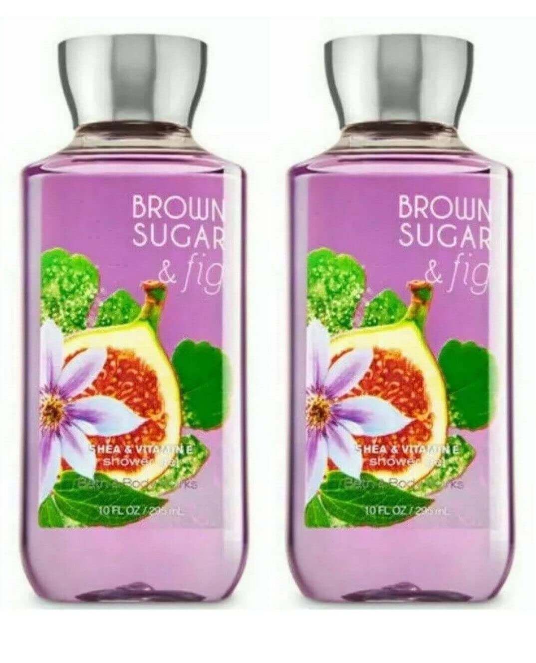 Bath and Body Works Brown Sugar & Fig shower gel bottle delivers a daily warm, fruity cleanse.