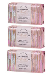 Bath and Body Works Champagne Toast cleansing bar 3-pack for daily pampering.