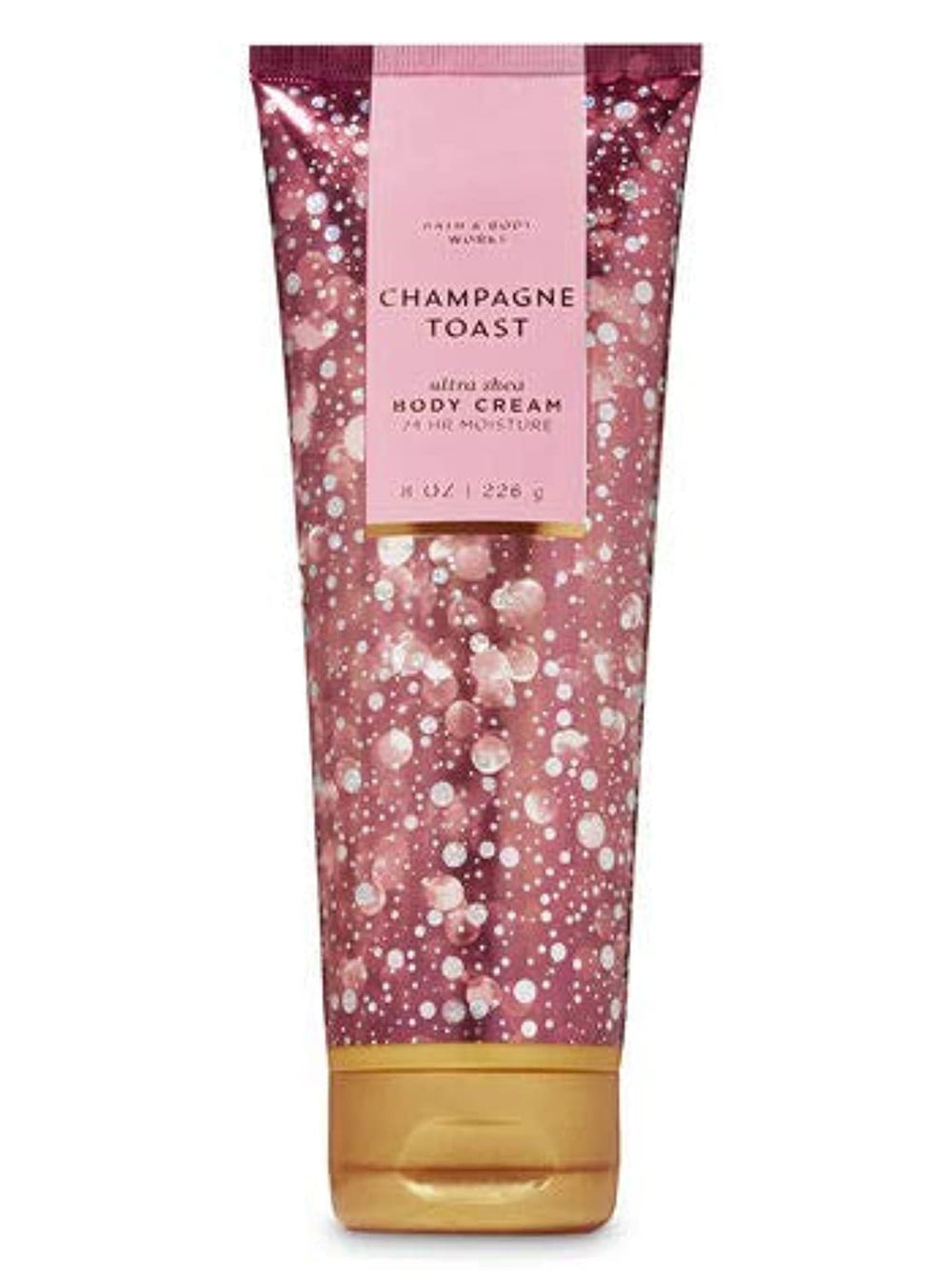 Champagne Toast shower gel bottle ideal for refreshing cleanse and aroma
