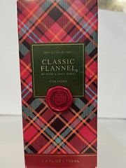 Bath & Body Works Classic Flannel packaging-closeup suggests gift-ready presentation.