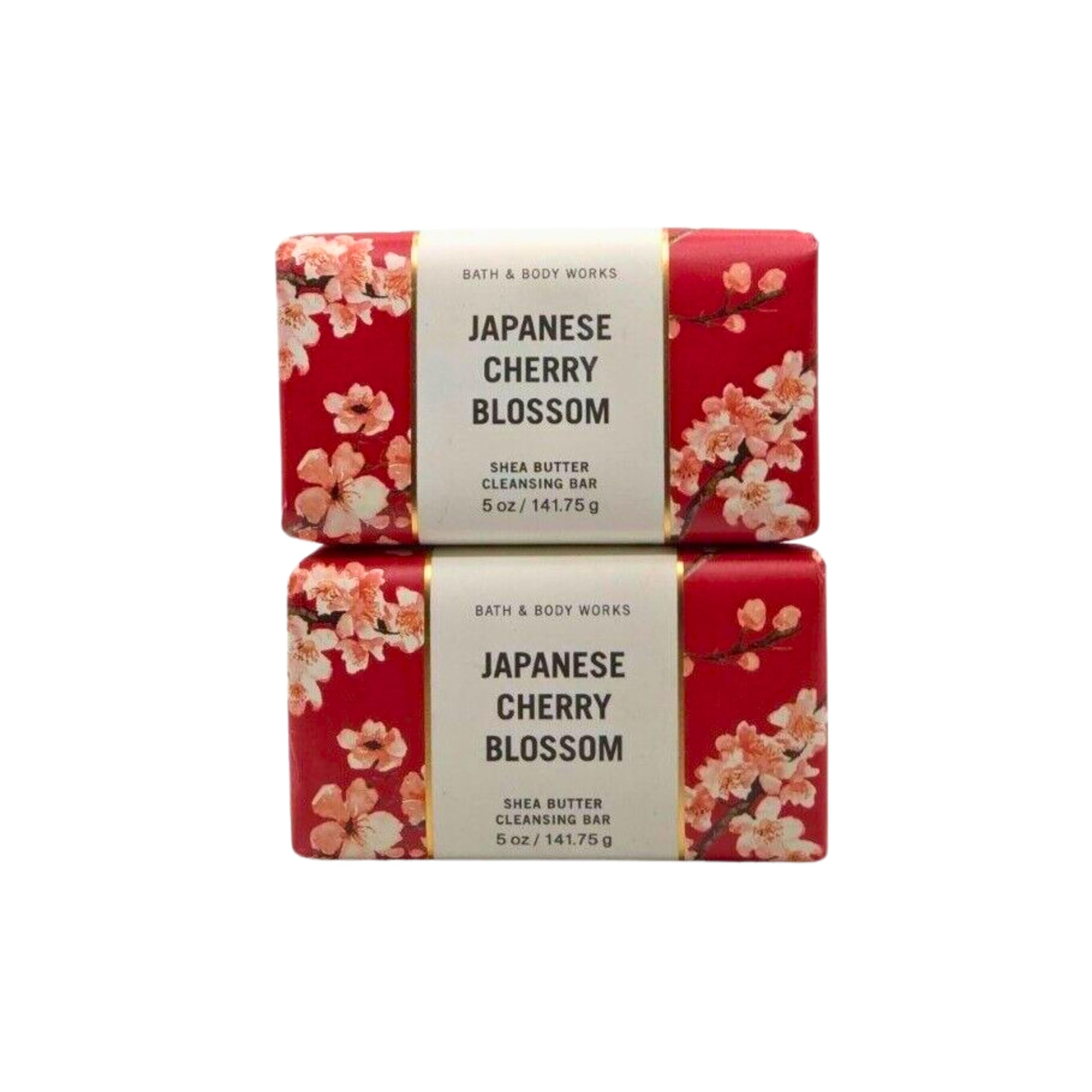 Bath & Body Works cleansing bar with Japanese Cherry Blossom scent for refreshing daily cleansing.
