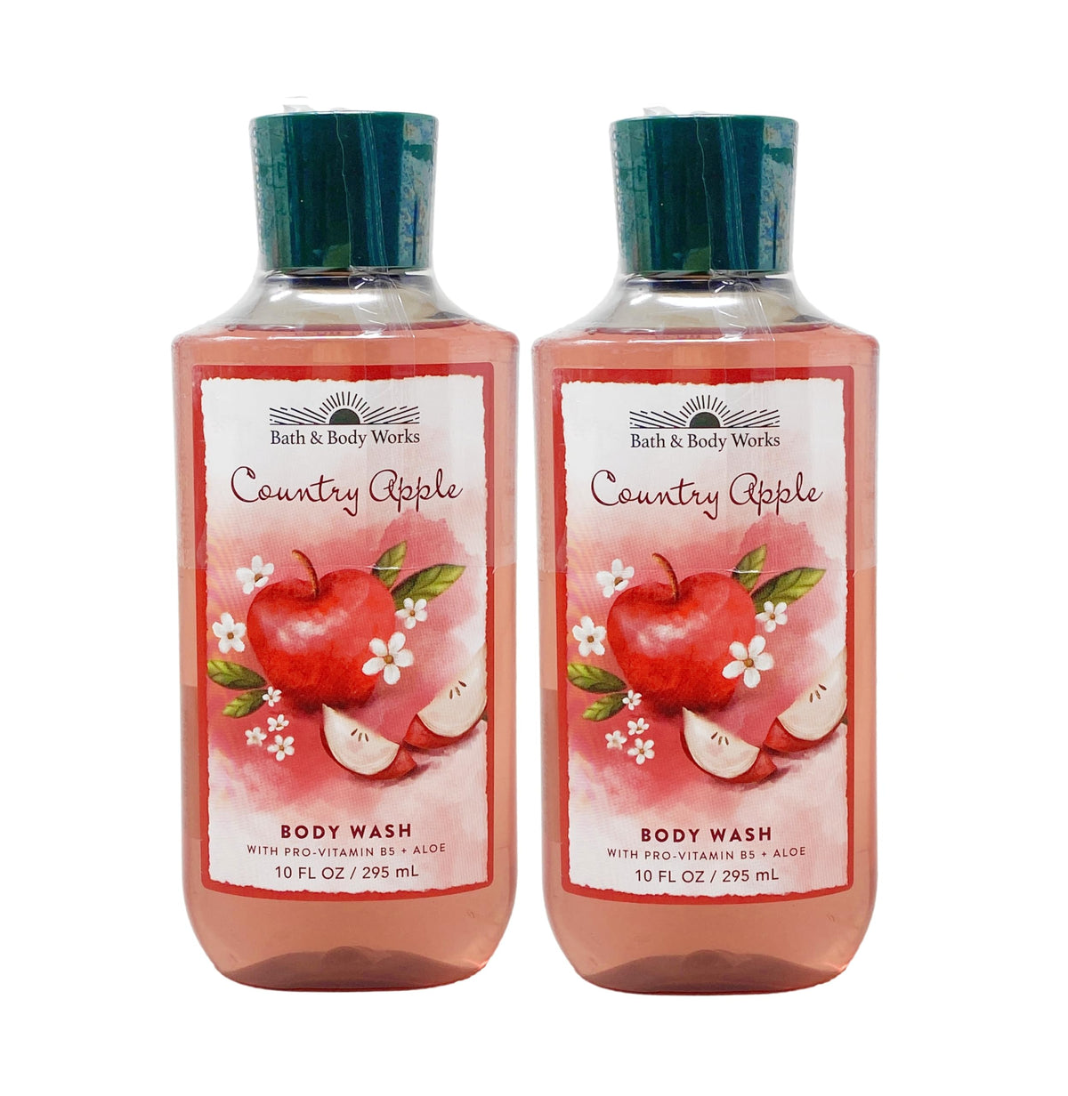 Bath & Body Works Country Apple shower gel front bottle for a refreshing cleanse