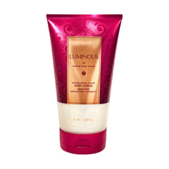 Bath & Body Works Creamy Body Scrub Luminous bottle with glow-enhancing formula for radiant skin