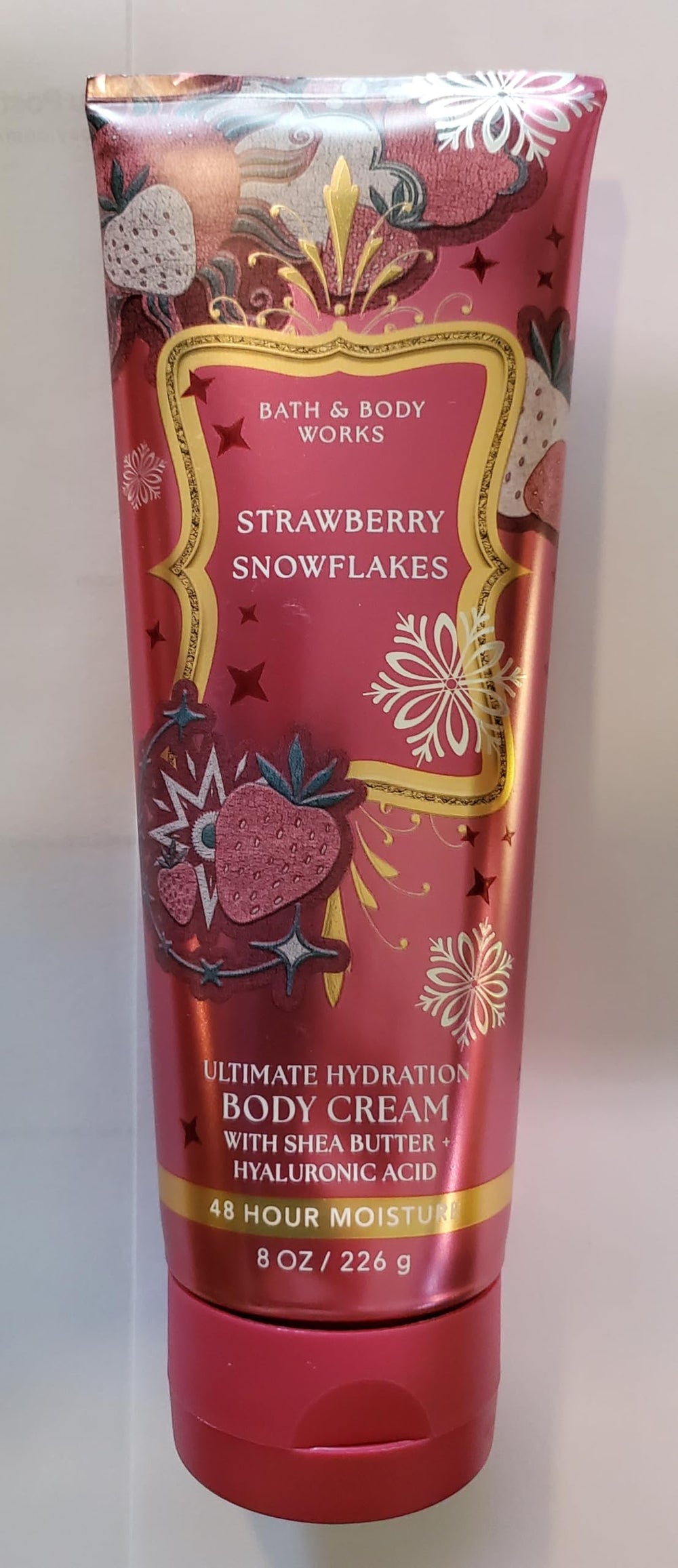 Bath & Body Works Fraises des Neiges – parfum fruité et sensation soyeuse lors de l'application