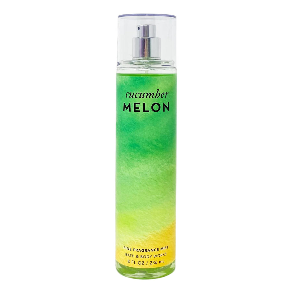 Bath & Body Works Cucumber Melon fragrance mist spray cap for quick refresh.