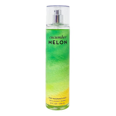 Bath & Body Works Cucumber Melon fragrance mist spray cap for quick refresh.