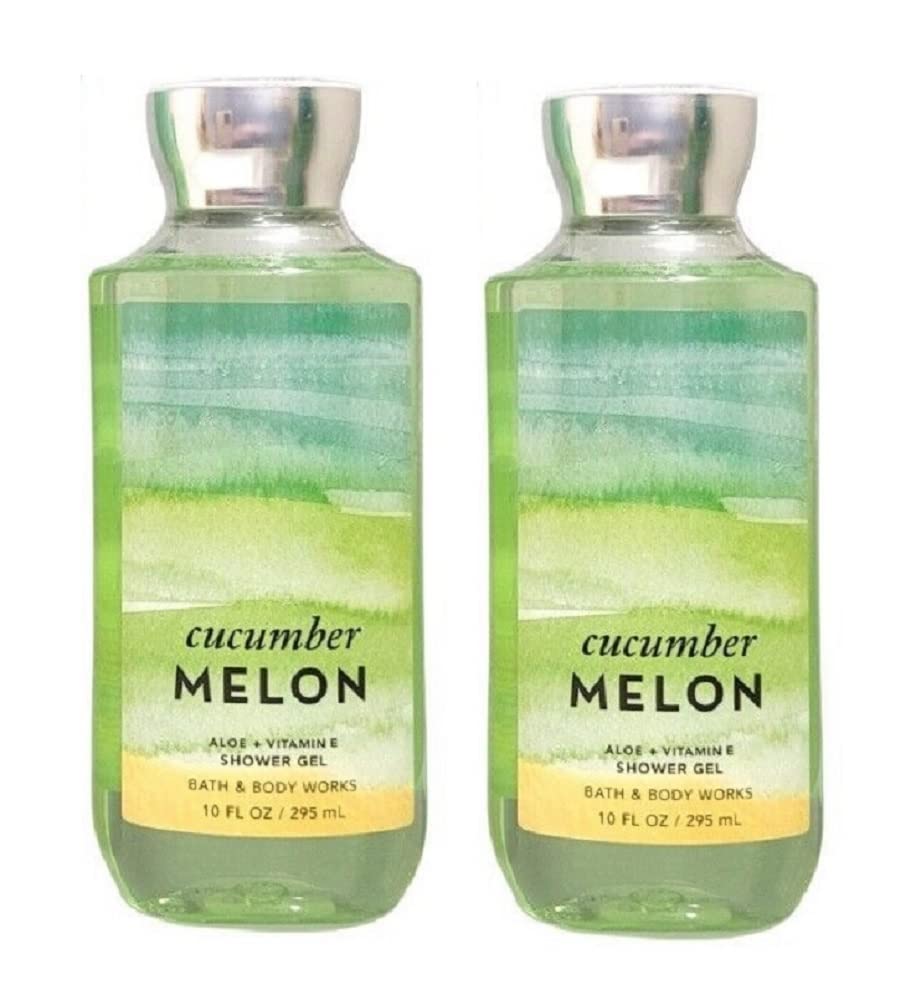 Bath & Body Works Cucumber Melon gift set packaging, perfect for gifting or travel