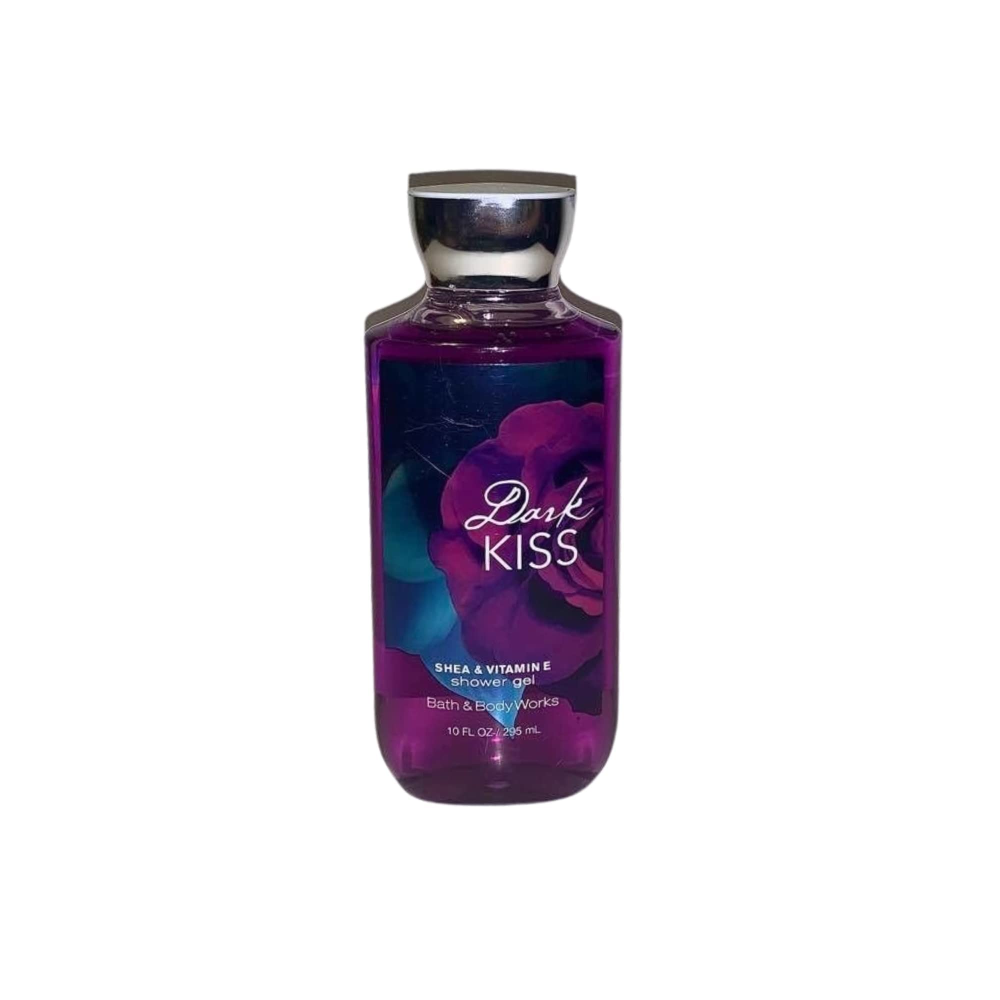 Bath and Body Works Dark Kiss Gift Set pack-shot highlights two 10 oz shower gels in a vibrant gifting display.