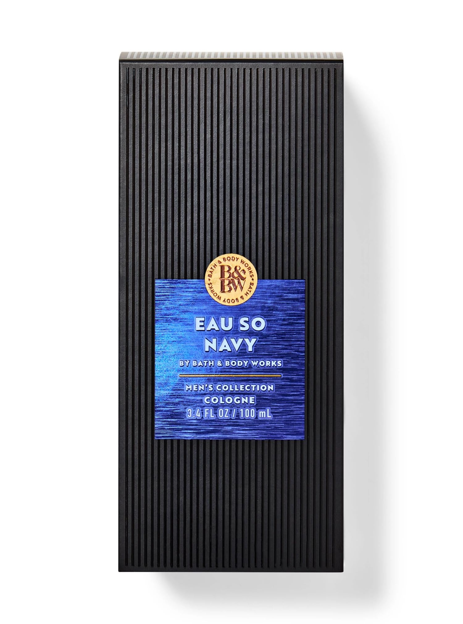 Bath & Body Works Eau So Navy packaging, premium gift-ready presentation.