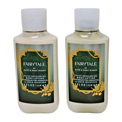 Bath and Body Works Fairytale body lotion set of two 8oz bottles for daily hydration