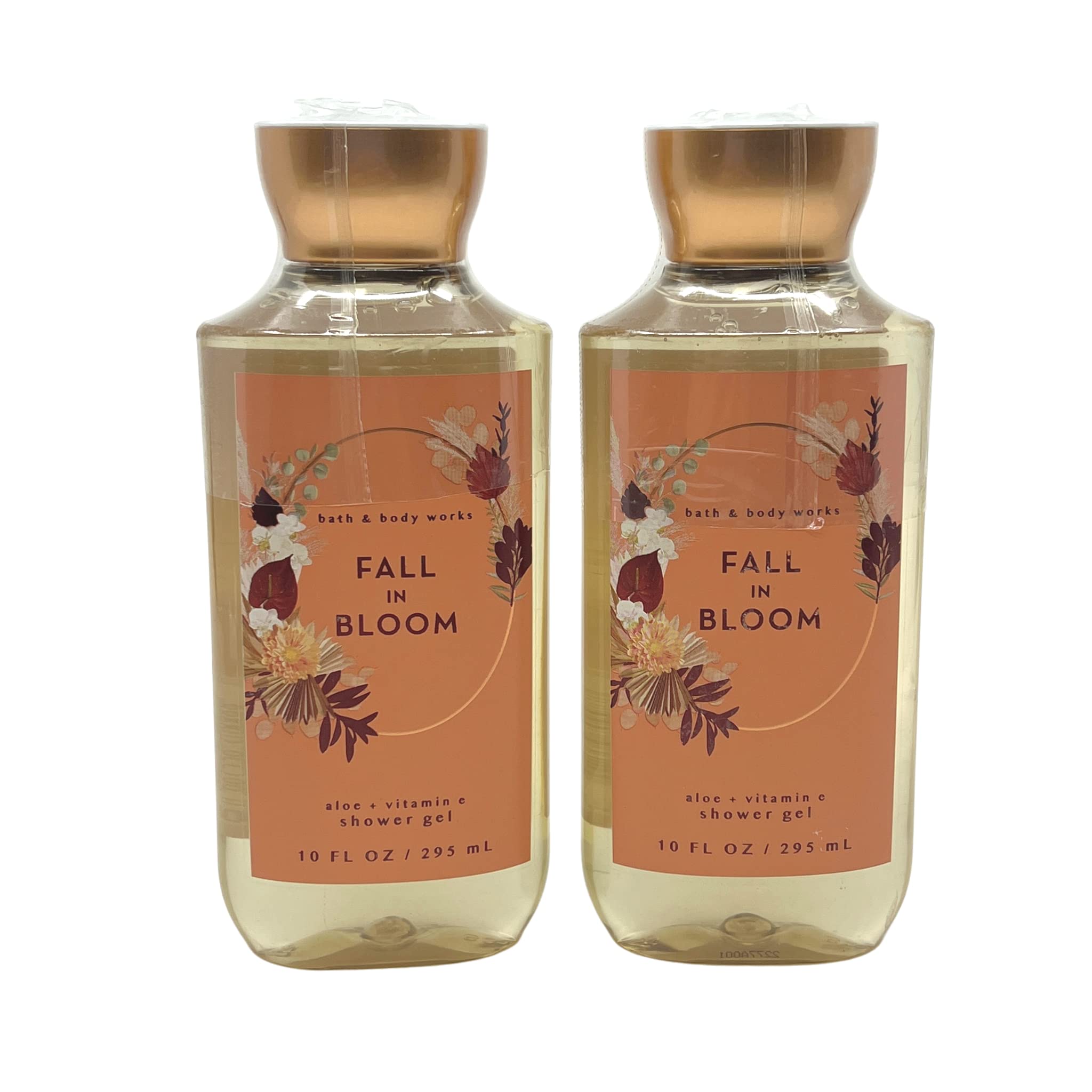 Bath and Body Works Fall In Bloom packaging highlights a convenient 2-pack