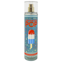Bath &amp; Body Works FireCracker Pop 8 oz bottle, back view, compact travel-friendly mist