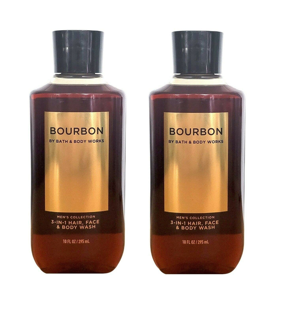 Bath & Body Works For Men Bourbon 3-in-1 bottle for refreshing cleanse with vitamin E and aloe