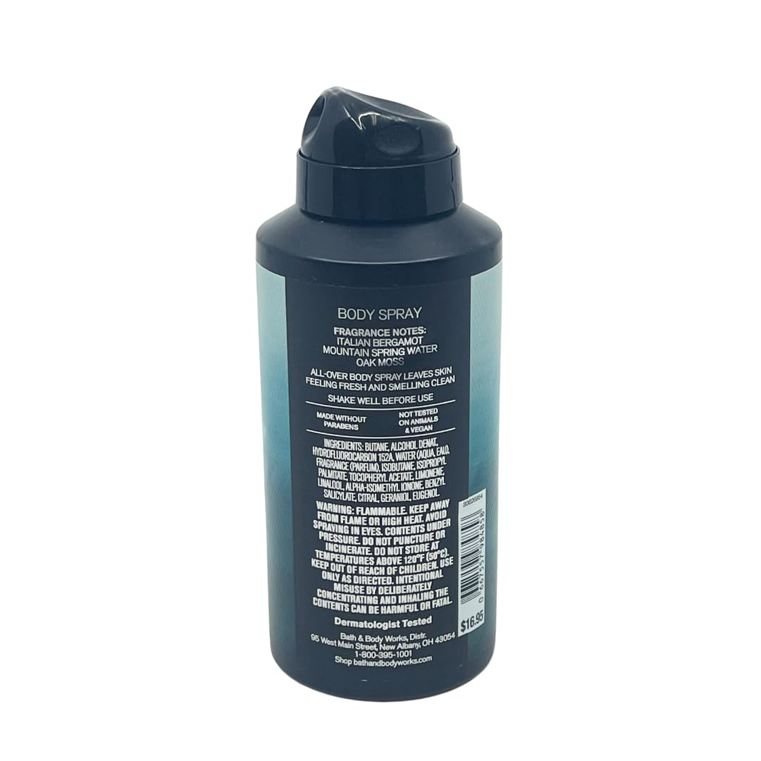 3.7 oz Freshwater bottle ready for daily carry and easy re-application.