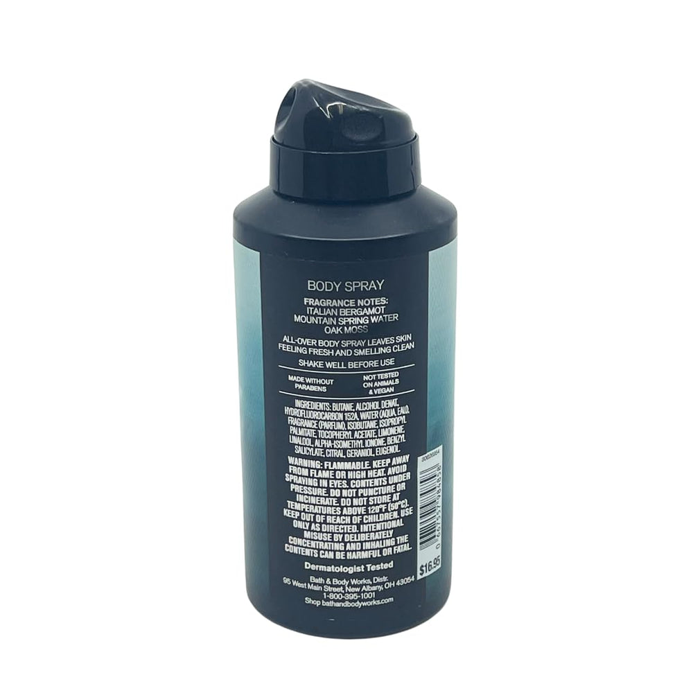 3.7 oz Freshwater bottle ready for daily carry and easy re-application.