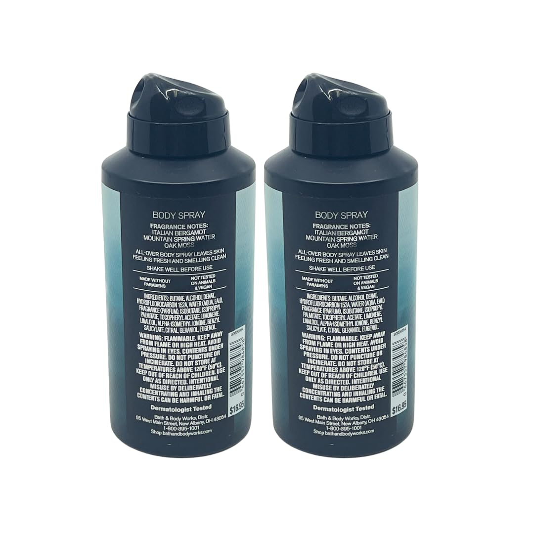 Freshwater notes of Italian Bergamot highlighted on bottle for a bright, clean feel.