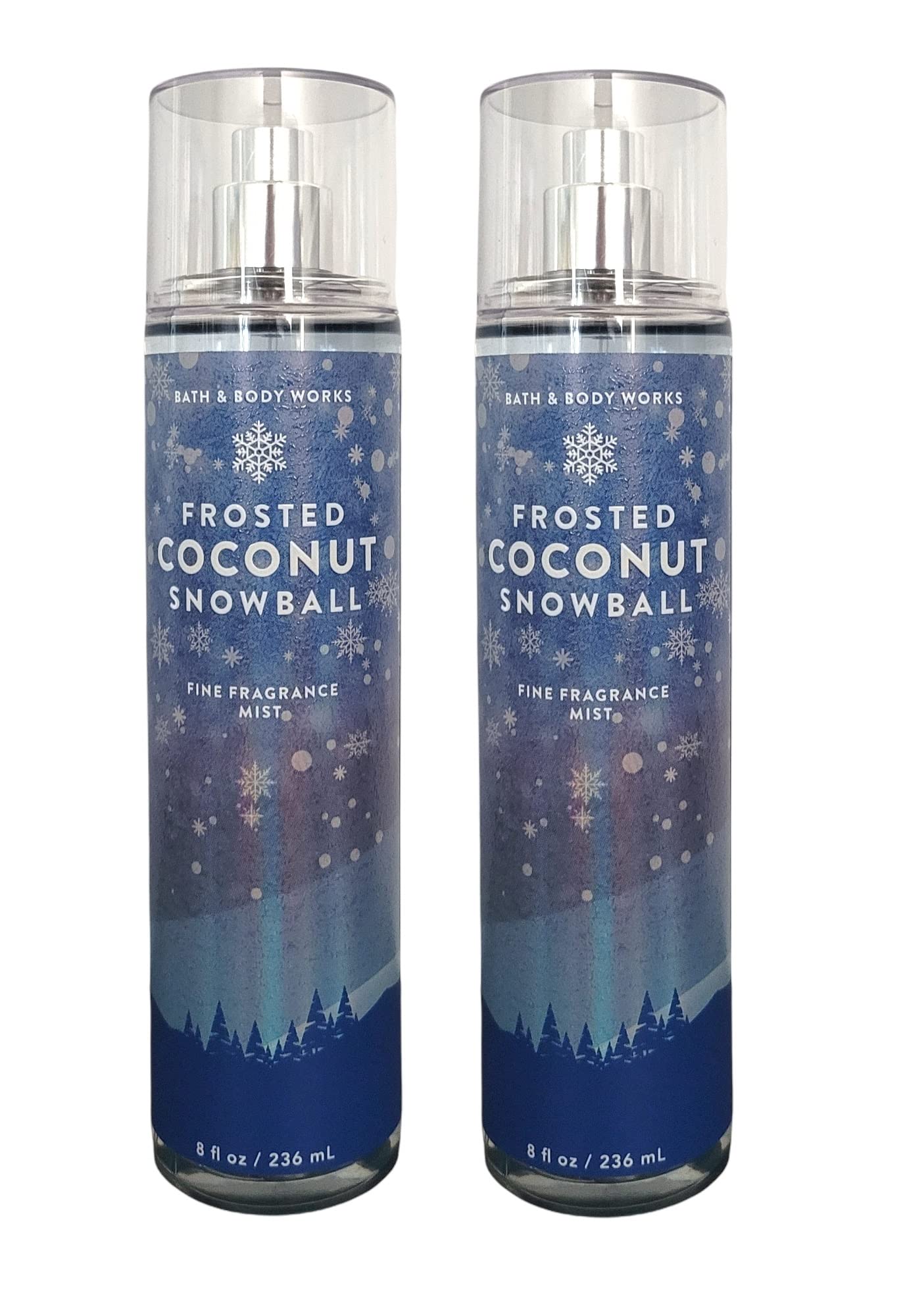 Bath & Body Works Frosted Coconut Snowball mist bottle for everyday fragrance layering.