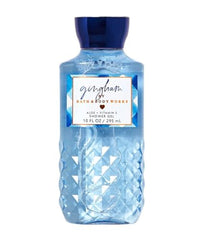 Bath & Body Works Gingham Shower Gel 10oz packaging illustrating refreshed seasonal design and easy squeeze bottle.
