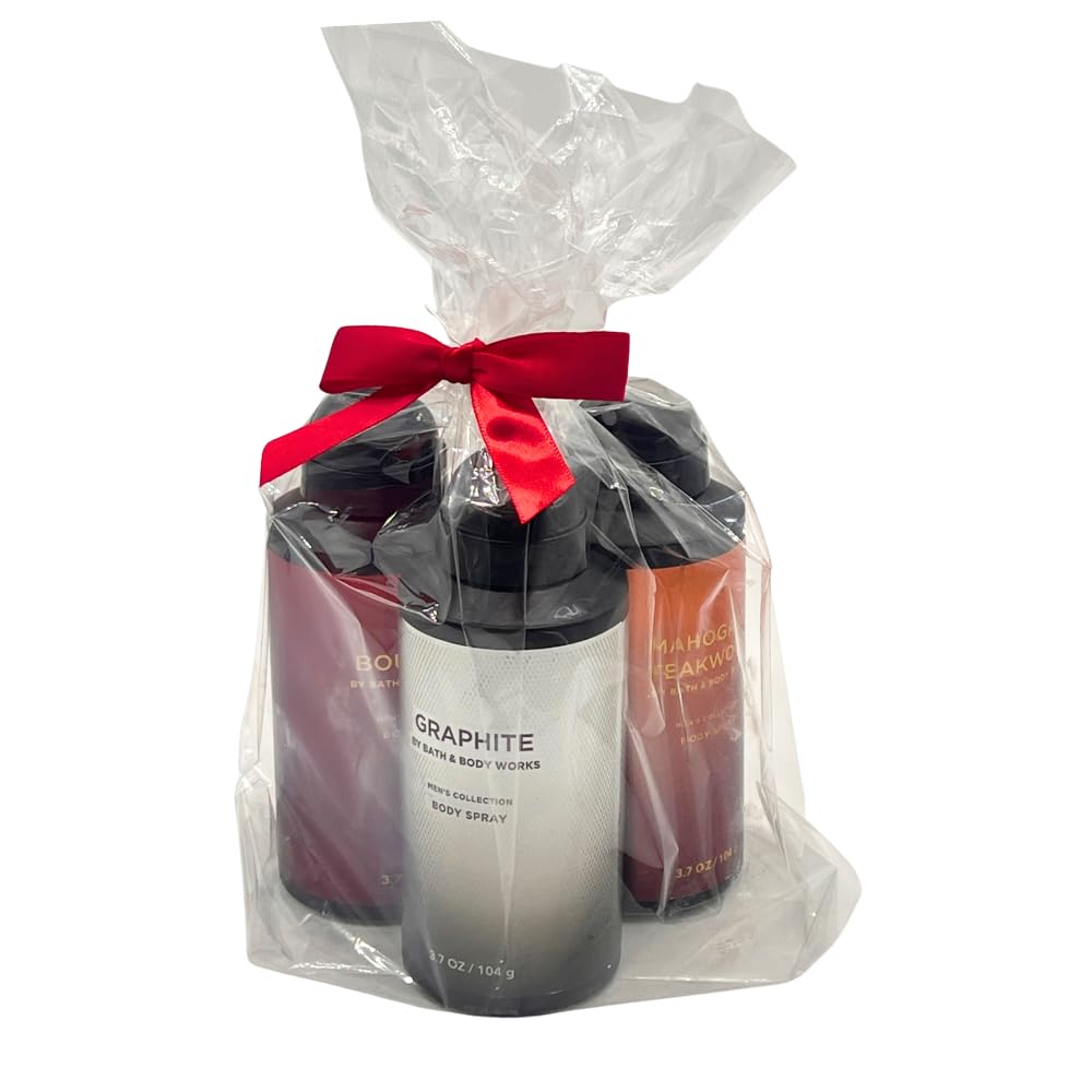 Bath & Body Works Graphite bottle with sage and leather blend.