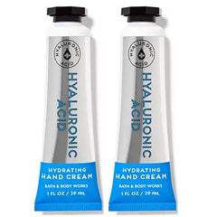 Bath & Body Works Hyaluronic Acid Hand and Body Cream closeup highlighting moisturizing formula