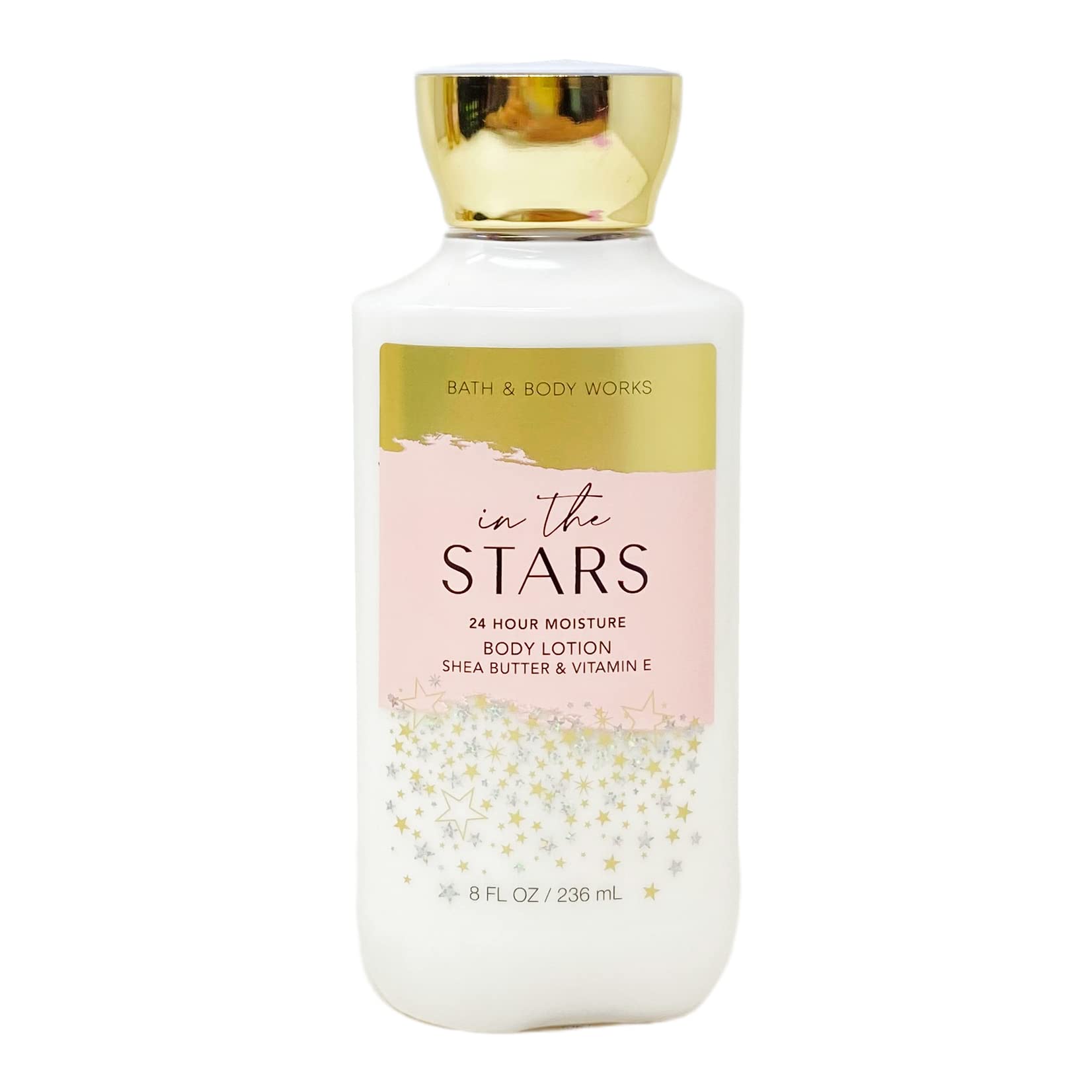 Bath & Body Works In the Stars 3-pack bottles close-up highlighting moisturizing formula.
