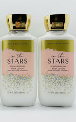 Bath & Body Works In The Stars 8oz lotion front view with nourishing hydration.