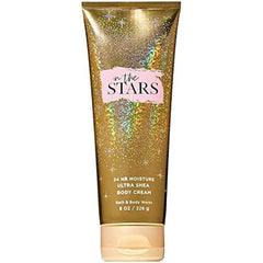 Bath & Body Works In The Stars body cream jar front, delivering deep hydration for radiant skin.