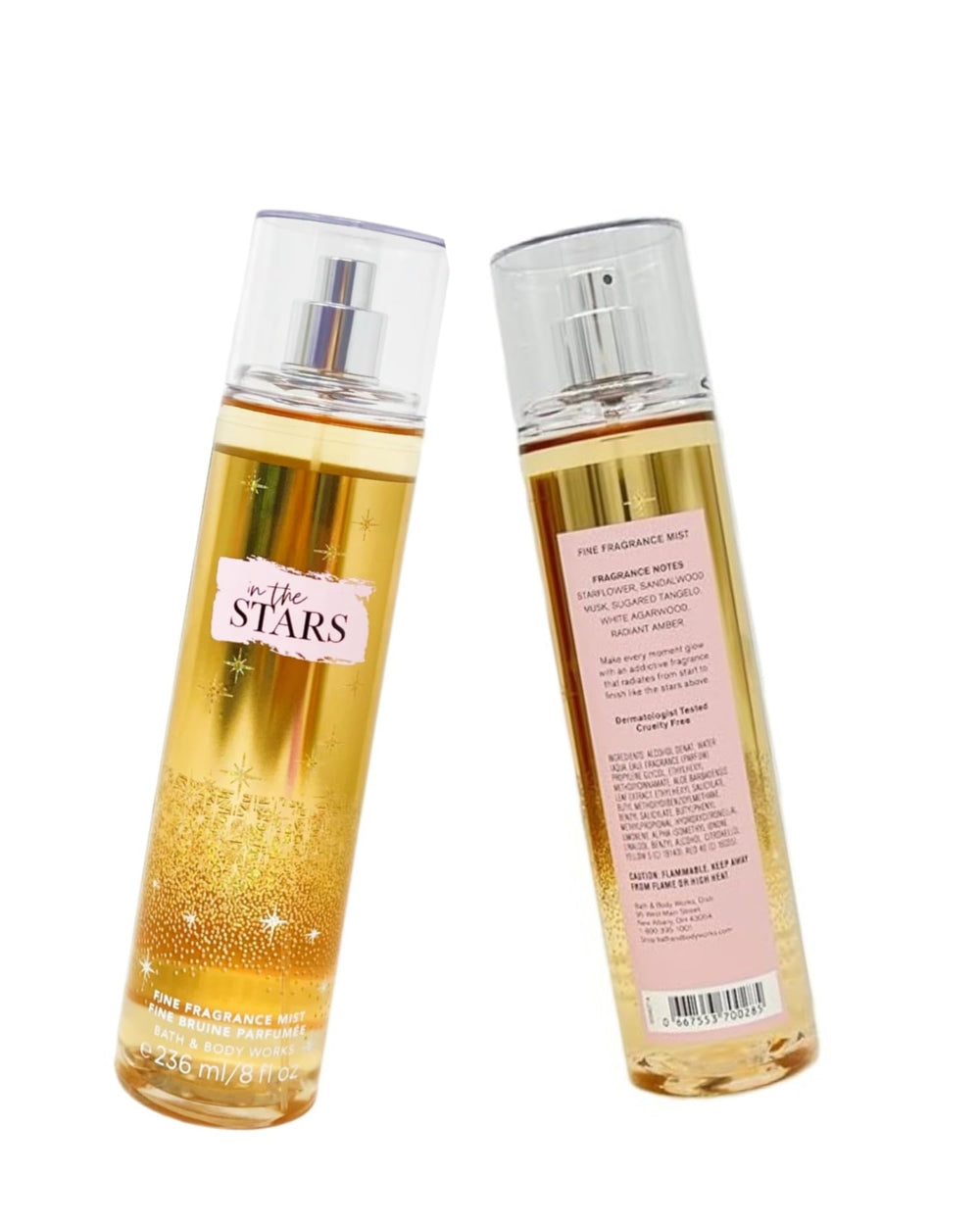 Limited edition packaging for In The Stars Fine Fragrance Mist
