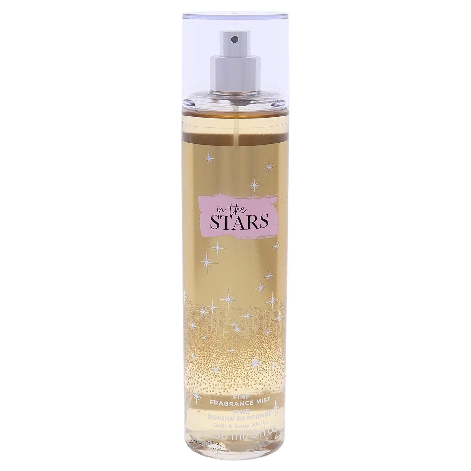 Bath & Body Works In The Stars fragrance mist bottle for daily glow and light scent.