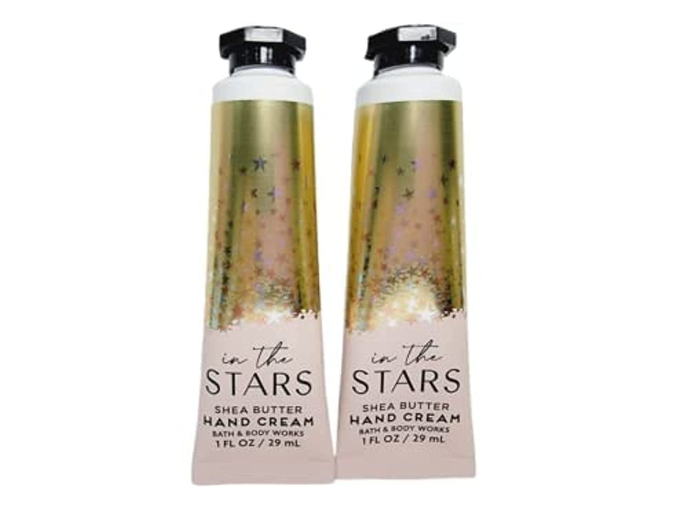 Bath & Body Works In The Stars hand cream bottle delivers daily moisture and fragrance.
