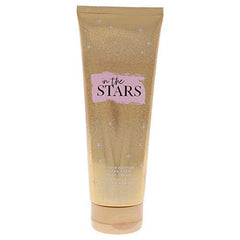 Bath & Body Works In The Stars label closeup highlights fragrance and rich texture.