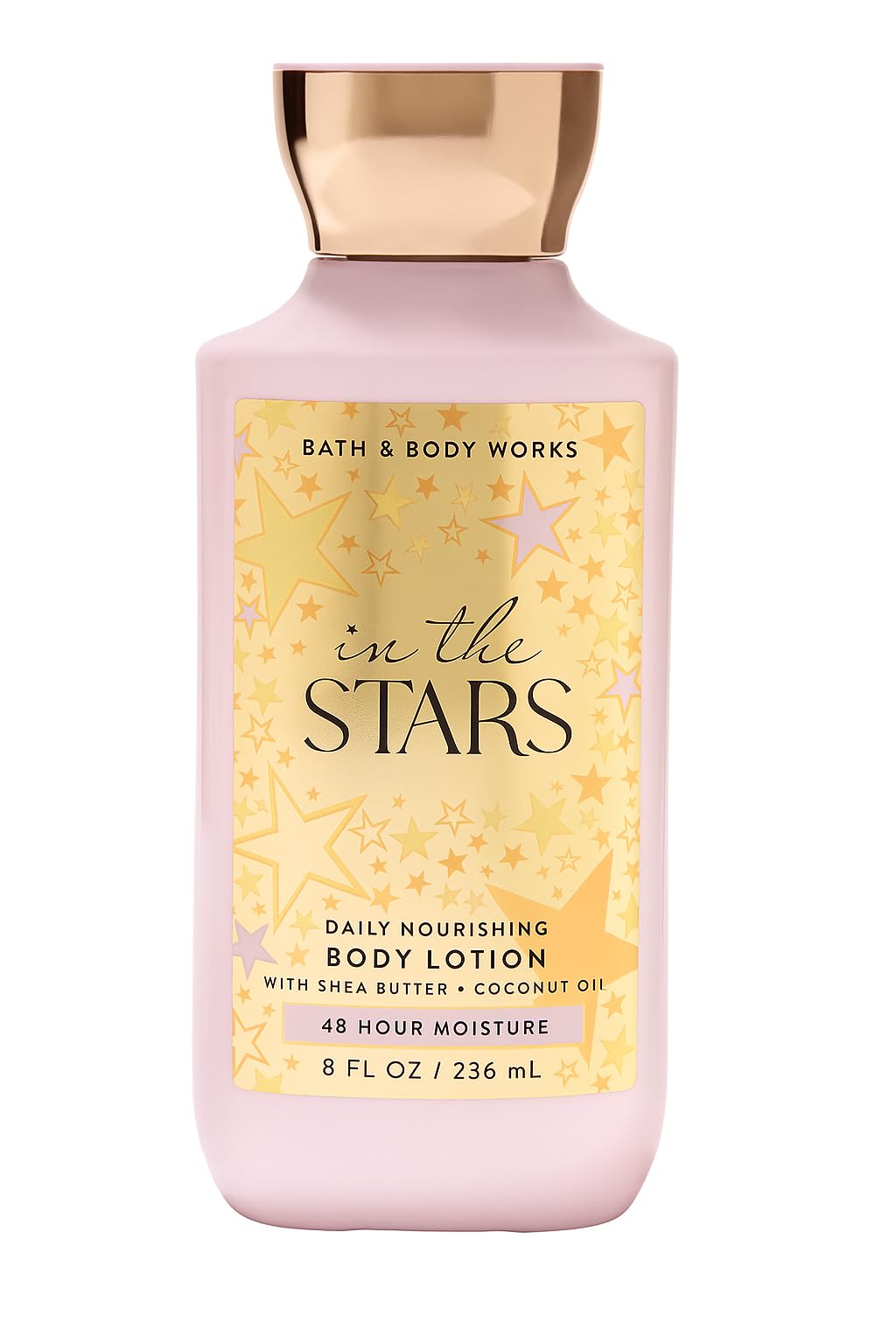 Bath & Body Works In The Stars lotion bottle for daily moisture and nourished skin.