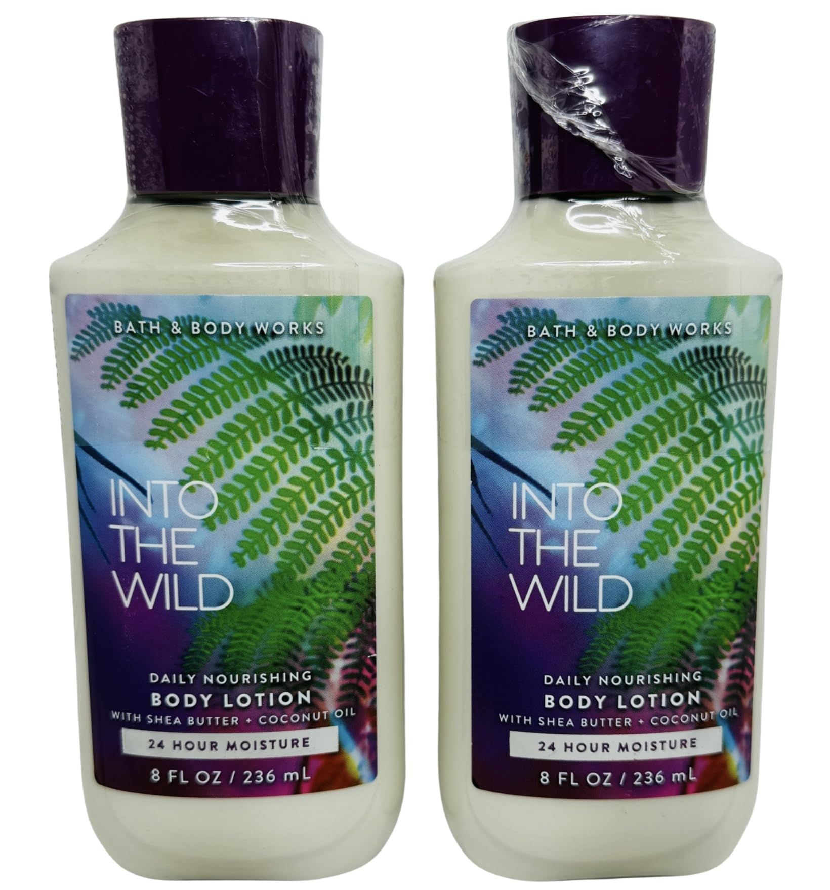 Bath & Body Works Into the Wild bottle front view, refreshing fragrance for daily use.
