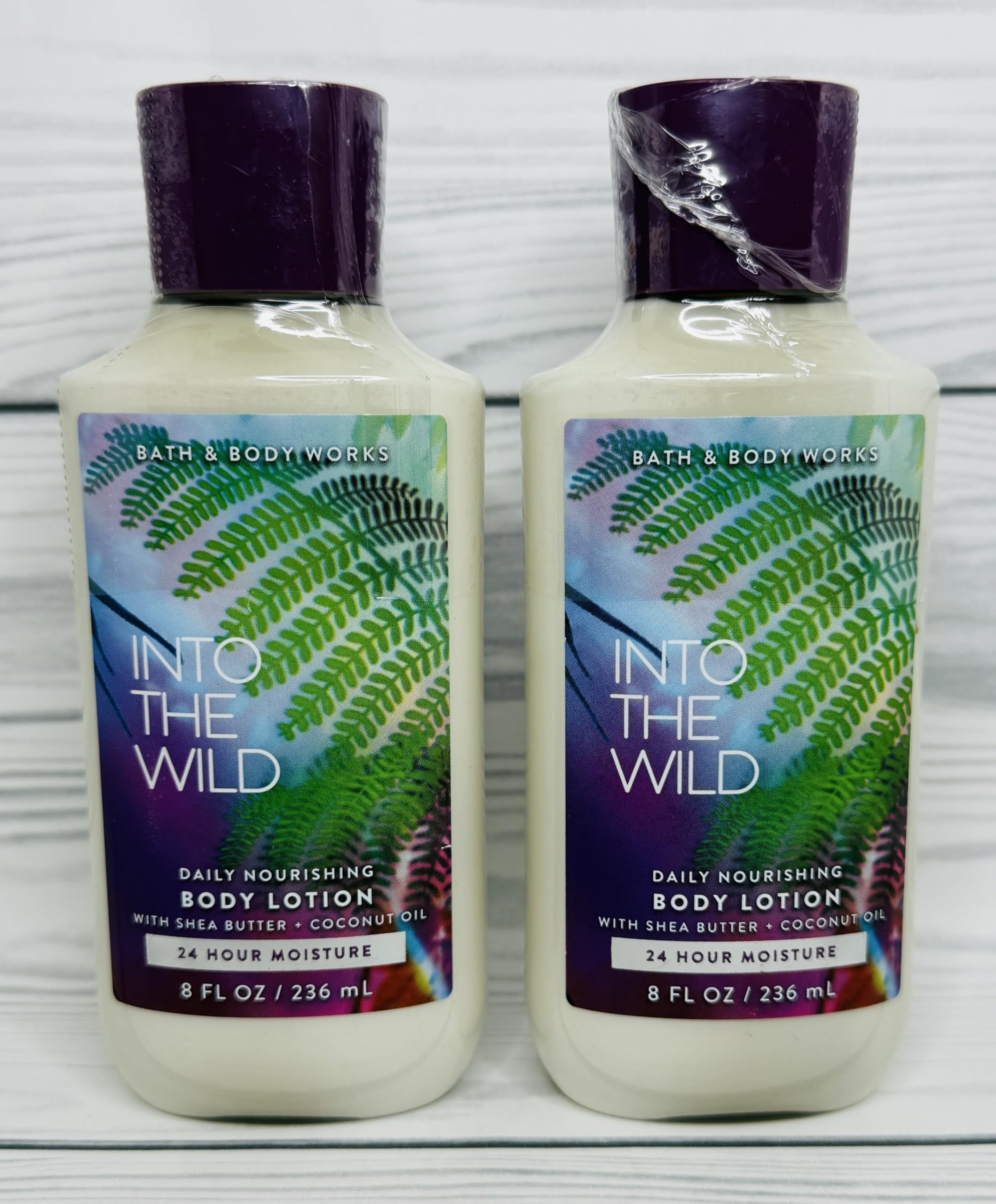 Bath & Body Works Into the Wild packaging for two, convenient for travel.